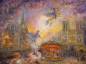 Preview: Josephine Wall, Magical Merry Go Round, 100x75cm, 200 Colours, Square Stones, Full Image