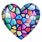 Preview: Heart, can be used as a fridge magnet or small weight, Abstract