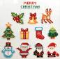 Preview: Fridge magnets Christmas, set with 12 pieces