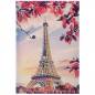 Preview: Photo album to paint yourself, Eiffel Tower, rhinestones, approx. 12x18cm