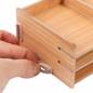 Preview: Shuttle shelf, wood, large, 26x10x7,6cm, 16 compartments