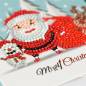Preview: Santa Claus & Co. Christmas card, Painting set complete with round stones