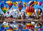 Preview: Howard Robinson, Hot Air Balloons, 65x90cm, 70 Farben, runde Steine, Vollbild