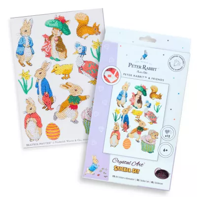Preview: Sticker-Set, bestehend aus 12 Aufklebern, Peter Rabbit, Painting-Set mit runden Steinchen Preview: Sticker-Set, bestehend aus 12 Aufklebern, Peter Rabbit, Painting-Set mit runden Steinchen