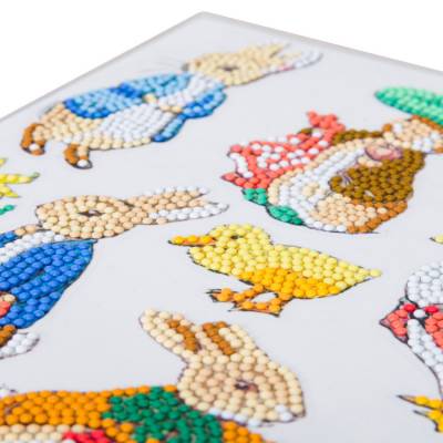 Preview: Sticker-Set, bestehend aus 12 Aufklebern, Peter Rabbit, Painting-Set mit runden Steinchen Preview: Sticker-Set, bestehend aus 12 Aufklebern, Peter Rabbit, Painting-Set mit runden Steinchen