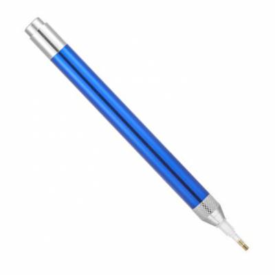 B-Ware Stift für Diamond Painting, mit Licht, blau, Kratzer
