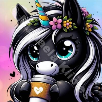 Preview: Michaela Klimes, Coffee Unicorn, runde Steinchen, 50x50cm, 43 Farben inkl. AB & Feensteine, Vollbild Preview: Michaela Klimes, Coffee Unicorn, runde Steinchen, 50x50cm, 43 Farben inkl. AB & Feensteine, Vollbild