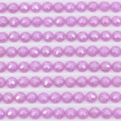 Fairy stones, round, (sparkling), 554, Violet Light, 500 pieces