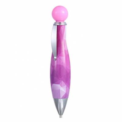 Stift für Diamond Painting, pink/lila, Wachs notwendig