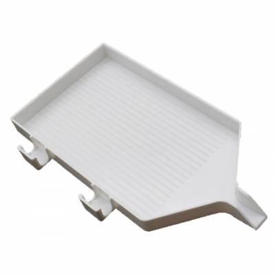 Extra large tray, white, stackable, with pen holder