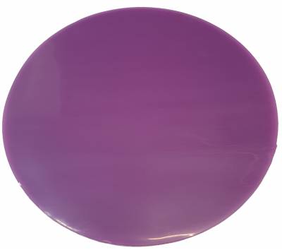 1 wax plate for pick-up pens, purple, large, round, approx. 23cm in diameter