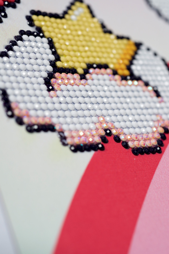 Diamond Painting Kit: Hello Kitty: with Unicorn 37x30cm