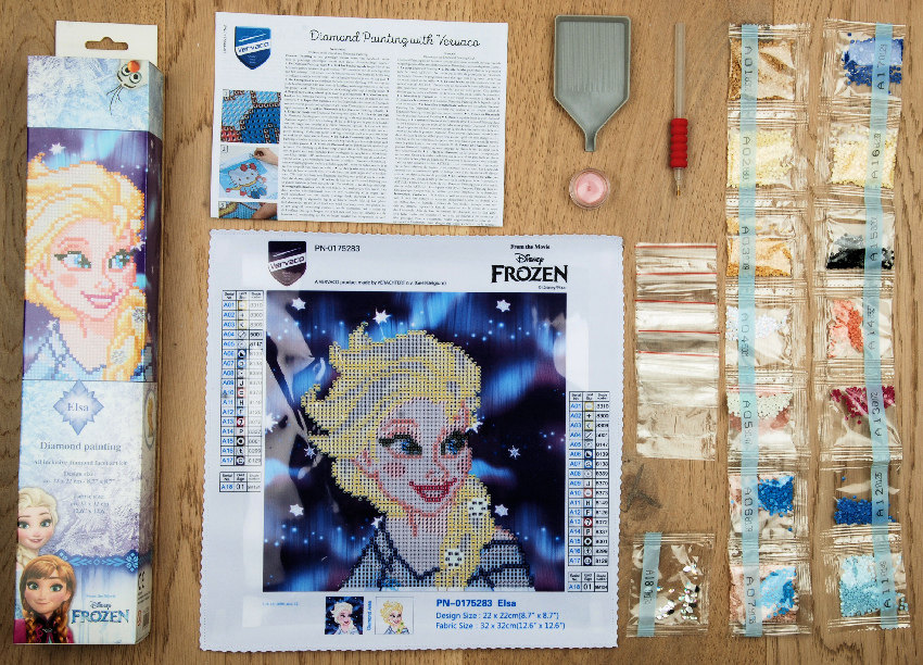 Vervaco Peinture sur diamant Disney Frozen 2 Olaf (en anglais), € 43,09
