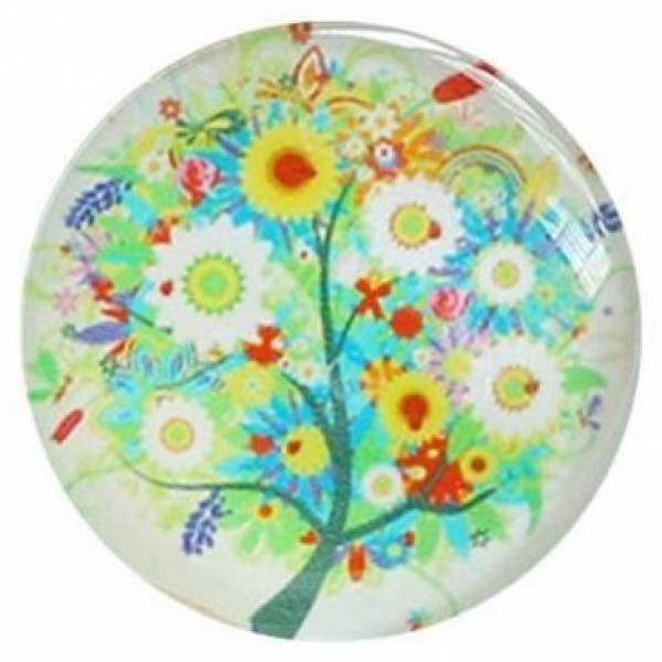 Set of 4 Cover Minder / Magnets - Seasons Trees