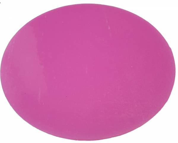 1 wax plate for pick-up pens, light pink, large, round, approx. 23cm in diameter